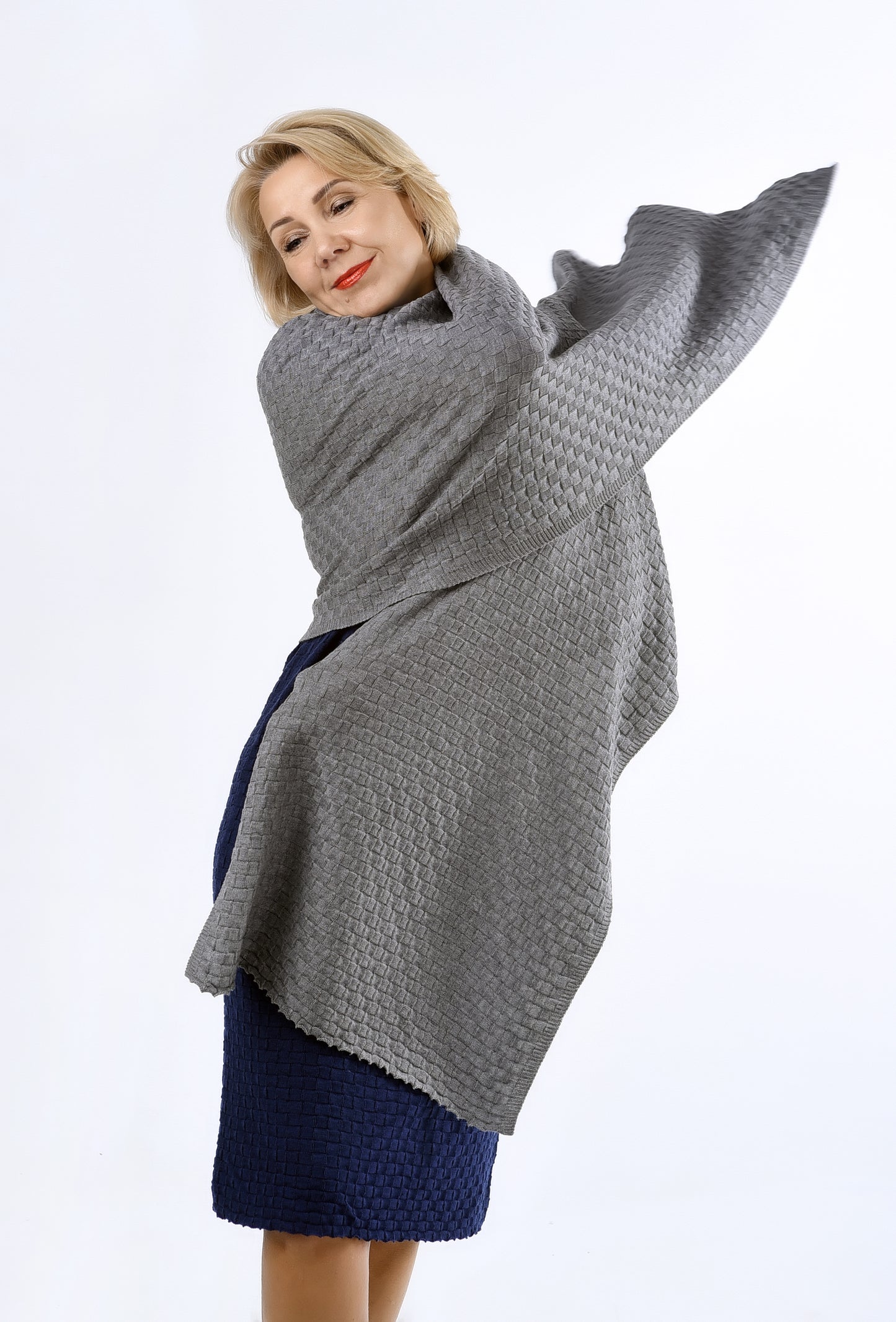 Merino wool scarf